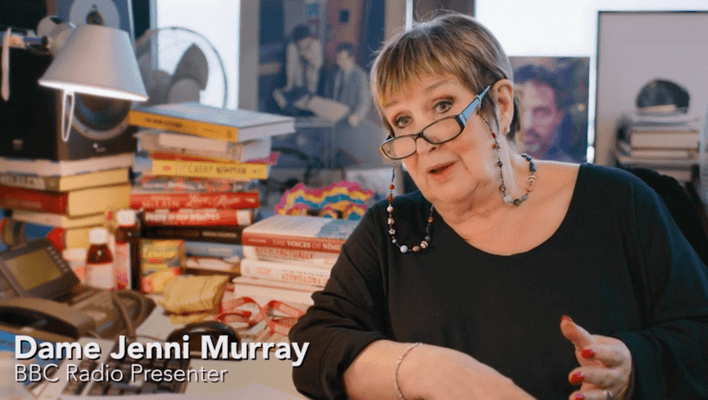 Dame Jenni Murray at StillWorking9to5.com