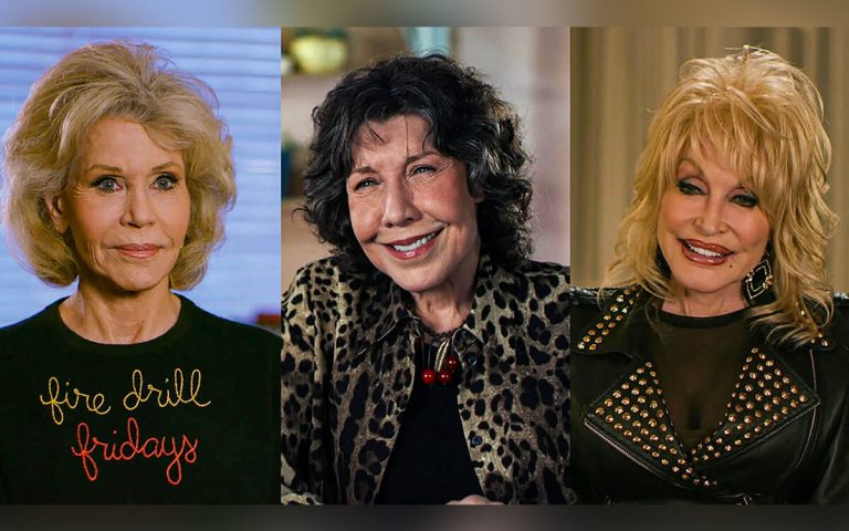 Dolly Parton, Lily Tomlin, & Jane Fonda Look Back on 9 to 5 in "Still Working 9 to 5" the documentary.