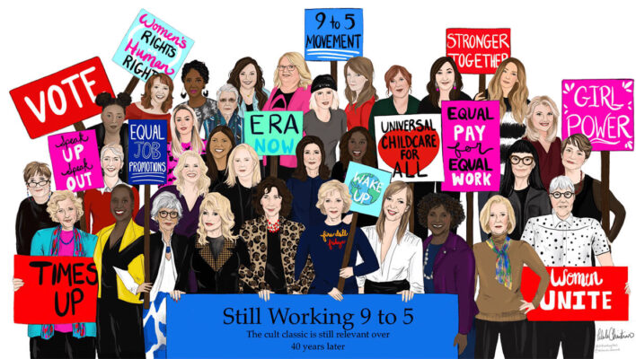 Still Working 9 to 5 Women Unite Art