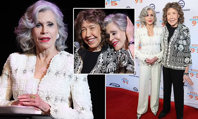 Daily Mail: Jane Fonda and Lily Tomlin look as glamorous as ever as they lead the stars at ERA Coalition Forward Women’s Equality Trailblazer Awards for Still Working 9 to 5 premiere